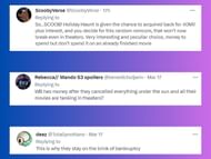 Stills of viewers reaction to the news (Image Via Twitter)
